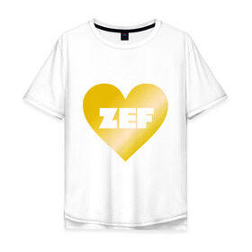 Мужская футболка хлопок Oversize с принтом ZEF Die Antwoord в Петрозаводске, 100% хлопок | свободный крой, круглый ворот, “спинка” длиннее передней части | die antwoord