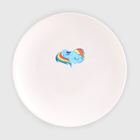 Тарелка с принтом Rainbow Dash sleeps в Петрозаводске, фарфор | диаметр - 210 мм
диаметр для нанесения принта - 120 мм | pony | rainbow dash | деши спит :3поняшки | пони | сваг