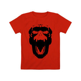 Детская футболка хлопок с принтом 12 обезьян в Петрозаводске, 100% хлопок | круглый вырез горловины, полуприлегающий силуэт, длина до линии бедер | Тематика изображения на принте: 12 обезьян | брэд питт | брюс уиллис | вирус | сериал