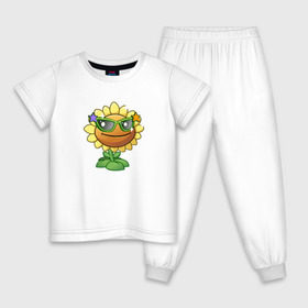 Детская пижама хлопок с принтом Plants vs Zombies в Петрозаводске, 100% хлопок |  брюки и футболка прямого кроя, без карманов, на брюках мягкая резинка на поясе и по низу штанин
 | @