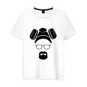 Мужская футболка хлопок с принтом Breaking Bad в Петрозаводске, 100% хлопок | прямой крой, круглый вырез горловины, длина до линии бедер, слегка спущенное плечо. | heisenbergheisenberg | swag