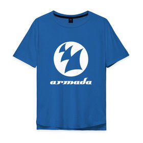 Мужская футболка хлопок Oversize с принтом Armada Music в Петрозаводске, 100% хлопок | свободный крой, круглый ворот, “спинка” длиннее передней части | armada music | armada music labelarmada | trance