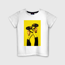 Детская футболка хлопок с принтом Breaking Bad в Петрозаводске, 100% хлопок | круглый вырез горловины, полуприлегающий силуэт, длина до линии бедер | 