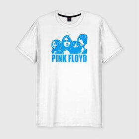 Мужская футболка премиум с принтом Pink Floyd в Петрозаводске, 92% хлопок, 8% лайкра | приталенный силуэт, круглый вырез ворота, длина до линии бедра, короткий рукав | 