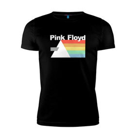 Мужская футболка премиум с принтом Pink Floyd в Петрозаводске, 92% хлопок, 8% лайкра | приталенный силуэт, круглый вырез ворота, длина до линии бедра, короткий рукав | pank | rok | пинк флойд)