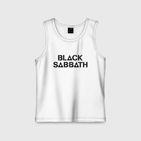 Детская майка хлопок с принтом Black Sabbath в Петрозаводске,  |  | Тематика изображения на принте: black sabbath