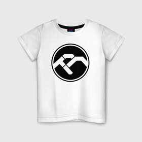 Детская футболка хлопок с принтом NEUROPUNK Circle в Петрозаводске, 100% хлопок | круглый вырез горловины, полуприлегающий силуэт, длина до линии бедер | neurofunk | neuropunk | neuropunk   это подкаст и серия вечеринок от лейбла tamrecords.dnb | tamrecords | нейропанк