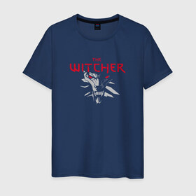 Мужская футболка хлопок с принтом The Witcher 3 в Петрозаводске, 100% хлопок | прямой крой, круглый вырез горловины, длина до линии бедер, слегка спущенное плечо. | Тематика изображения на принте: the witcher | the witcher 3 | компьютерные игры