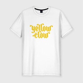 Мужская футболка премиум с принтом Yellow Claw в Петрозаводске, 92% хлопок, 8% лайкра | приталенный силуэт, круглый вырез ворота, длина до линии бедра, короткий рукав | 