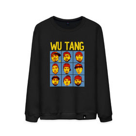 Мужской свитшот хлопок с принтом Wu tang clan в Петрозаводске, 100% хлопок |  | Тематика изображения на принте: clan | hip hop | rza | wu tang | wutang | ву танг | вутанг | рэп