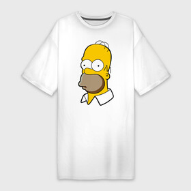 Платье-футболка хлопок с принтом Homer в Петрозаводске,  |  | homer simpson симпсоны барт гомер