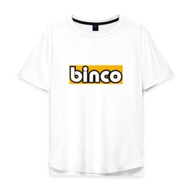 Мужская футболка хлопок Oversize с принтом Binco в Петрозаводске, 100% хлопок | свободный крой, круглый ворот, “спинка” длиннее передней части | binco | gta | gta 5 | gta v | san andreas | гта | игры