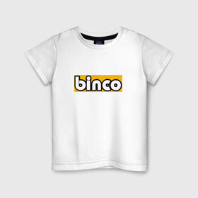 Детская футболка хлопок с принтом Binco в Петрозаводске, 100% хлопок | круглый вырез горловины, полуприлегающий силуэт, длина до линии бедер | binco | gta | gta 5 | gta v | san andreas | гта | игры