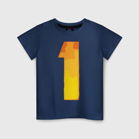 Детская футболка хлопок с принтом The Beatles One в Петрозаводске, 100% хлопок | круглый вырез горловины, полуприлегающий силуэт, длина до линии бедер | the beatles one