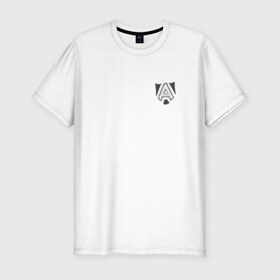 Мужская футболка премиум с принтом Фанатская футболка Alliance в Петрозаводске, 92% хлопок, 8% лайкра | приталенный силуэт, круглый вырез ворота, длина до линии бедра, короткий рукав | 