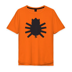 Мужская футболка хлопок Oversize с принтом Spider-Pig в Петрозаводске, 100% хлопок | свободный крой, круглый ворот, “спинка” длиннее передней части | spider pig the simpsons симпсоны свин паук го