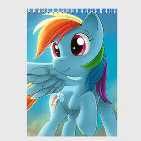 Скетчбук с принтом My littlle pony в Петрозаводске, 100% бумага
 | 48 листов, плотность листов — 100 г/м2, плотность картонной обложки — 250 г/м2. Листы скреплены сверху удобной пружинной спиралью | littlle | littlle pony | pony | пони