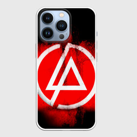 Чехол для iPhone 13 Pro с принтом Linkin Park в Петрозаводске,  |  | linkin park | линкин парк | логотип | рок