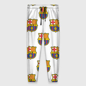 Женские брюки 3D с принтом Барселона в Петрозаводске, полиэстер 100% | прямой крой, два кармана без застежек по бокам, с мягкой трикотажной резинкой на поясе и по низу штанин. В поясе для дополнительного комфорта — широкие завязки | barcelona | барса | барселона | спорт | фк | футбол