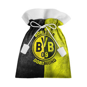Подарочный 3D мешок с принтом BVB в Петрозаводске, 100% полиэстер | Размер: 29*39 см | Тематика изображения на принте: bvb | спорт | фк | футбол