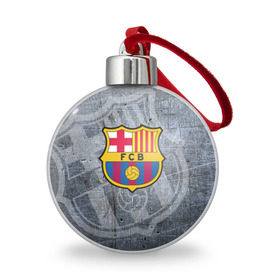 Ёлочный шар с принтом Barcelona в Петрозаводске, Пластик | Диаметр: 77 мм | barcelona | барса | барселона | спорт | футбол