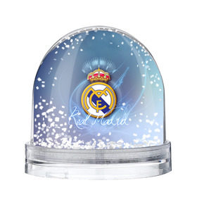 Снежный шар с принтом Real Madrid в Петрозаводске, Пластик | Изображение внутри шара печатается на глянцевой фотобумаге с двух сторон | real madrid | реал мадрид | спорт | футбол