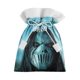 Подарочный 3D мешок с принтом Slipknot в Петрозаводске, 100% полиэстер | Размер: 29*39 см | deth | rock | slipknot | маска | мрак | рок | слипнот