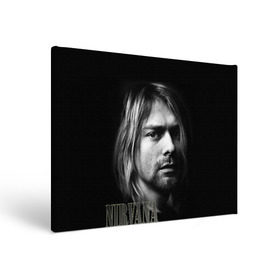 Холст прямоугольный с принтом Nirvana в Петрозаводске, 100% ПВХ |  | Тематика изображения на принте: cobain | curt | nirvana | rock | кобейн | курт | рок