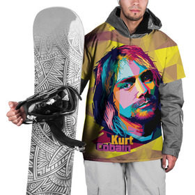 Накидка на куртку 3D с принтом Nirvana в Петрозаводске, 100% полиэстер |  | Тематика изображения на принте: cobain | curt | nirvana | rock | абстракт | кобейн | курт | рок