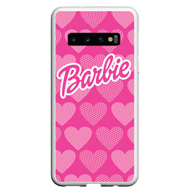 Чехол для Samsung Galaxy S10 с принтом Barbie в Петрозаводске, Силикон | Область печати: задняя сторона чехла, без боковых панелей | barbie | барби | кукла
