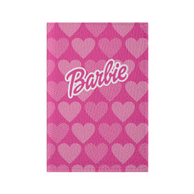Обложка для паспорта матовая кожа с принтом Barbie в Петрозаводске, натуральная матовая кожа | размер 19,3 х 13,7 см; прозрачные пластиковые крепления | barbie | барби | кукла