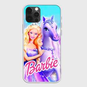 Чехол для iPhone 12 Pro с принтом Barbie в Петрозаводске, силикон | область печати: задняя сторона чехла, без боковых панелей | Тематика изображения на принте: barbie | барби | кукла