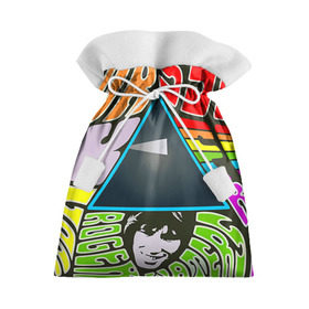 Подарочный 3D мешок с принтом Pink Floyd в Петрозаводске, 100% полиэстер | Размер: 29*39 см | pink floyd | rock | рок