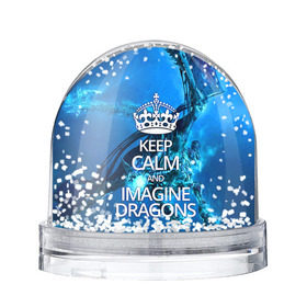 Снежный шар с принтом Imagine Dragons в Петрозаводске, Пластик | Изображение внутри шара печатается на глянцевой фотобумаге с двух сторон | imagine dragons