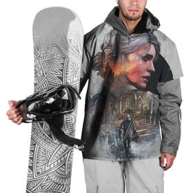 Накидка на куртку 3D с принтом Девушки Ведьмака в Петрозаводске, 100% полиэстер |  | Тематика изображения на принте: ведьмак