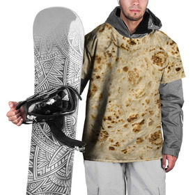Накидка на куртку 3D с принтом Лаваш в Петрозаводске, 100% полиэстер |  | Тематика изображения на принте: еда | лаваш | прикол | прикольные | хлеб