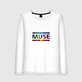 Женский лонгслив хлопок с принтом Muse colour в Петрозаводске, 100% хлопок |  | muse