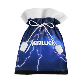 Подарочный 3D мешок с принтом METALLICA в Петрозаводске, 100% полиэстер | Размер: 29*39 см | metallica | rock | металлика | рок