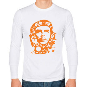 Мужской лонгслив хлопок с принтом Che Guevara в Петрозаводске, 100% хлопок |  | che | che guevaracuba | guevara | гевара | куба | че | чегевара