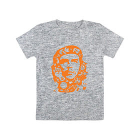 Детская футболка хлопок с принтом Che Guevara в Петрозаводске, 100% хлопок | круглый вырез горловины, полуприлегающий силуэт, длина до линии бедер | che | che guevaracuba | guevara | гевара | куба | че | чегевара