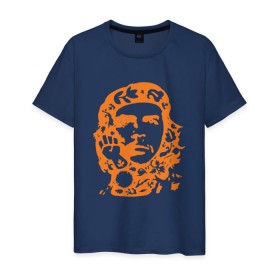 Мужская футболка хлопок с принтом Che Guevara в Петрозаводске, 100% хлопок | прямой крой, круглый вырез горловины, длина до линии бедер, слегка спущенное плечо. | che | che guevaracuba | guevara | гевара | куба | че | чегевара