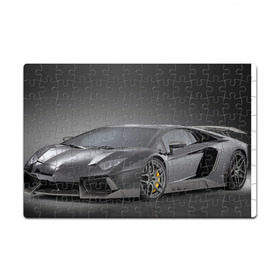 Пазл магнитный 126 элементов с принтом Lamborghini Aventador в Петрозаводске, полимерный материал с магнитным слоем | 126 деталей, размер изделия —  180*270 мм | Тематика изображения на принте: lamborghini