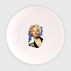 Тарелка 3D с принтом Мэрилин Монро в Петрозаводске, фарфор | диаметр - 210 мм
диаметр для нанесения принта - 120 мм | marilyn monroe | актриса | мэрилин монро | певица