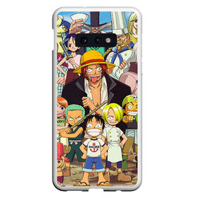 Чехол для Samsung S10E с принтом One Piece в Петрозаводске, Силикон | Область печати: задняя сторона чехла, без боковых панелей | Тематика изображения на принте: anime | one piece | аниме | ван пис