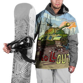 Накидка на куртку 3D с принтом Танк roll out в Петрозаводске, 100% полиэстер |  | roll out | армия | войска | сила | танк | танки | танкист | танковые войска