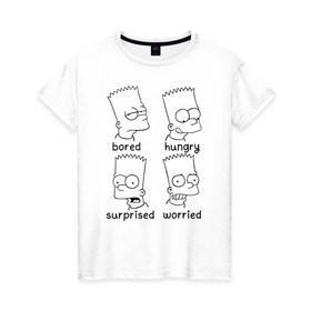 Женская футболка хлопок Bart Emotions купить в Петрозаводске