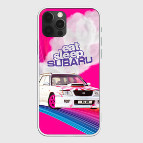 Чехол для iPhone 12 Pro Max с принтом Subaru в Петрозаводске, Силикон |  | Тематика изображения на принте: drag | eat | ej20 | forester | jdm | rainbow | sf5 | sleep | subaru | субару | супердрифтбитва | форестер