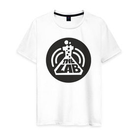 Мужская футболка хлопок с принтом The LAB в Петрозаводске, 100% хлопок | прямой крой, круглый вырез горловины, длина до линии бедер, слегка спущенное плечо. | the lab gta grand theft auto гта радио