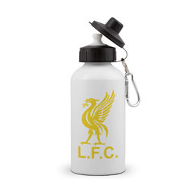 Бутылка спортивная с принтом Liverpool Gerrard в Петрозаводске, металл | емкость — 500 мл, в комплекте две пластиковые крышки и карабин для крепления | ливерпуль