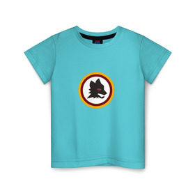Детская футболка хлопок с принтом Franchesko Totti в Петрозаводске, 100% хлопок | круглый вырез горловины, полуприлегающий силуэт, длина до линии бедер | as | roma | рома | тотти | франческо